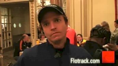 Peter Gilmore before the 2007 Boston Marathon