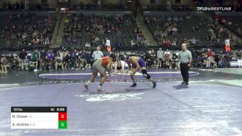 197 lbs Consolation - Noah Glaser, Northern Iowa vs Austin Andres, SIUE