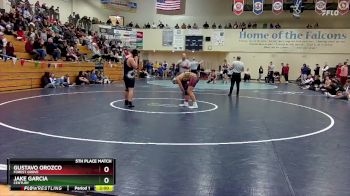 165 lbs 5th Place Match - Jake Garcia, Century vs Gustavo Orozco, Forest Grove