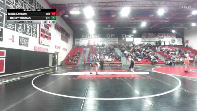 126 lbs Quarterfinal - Henry Thomas, Glenns Ferry vs Jesse Larson, Richfield