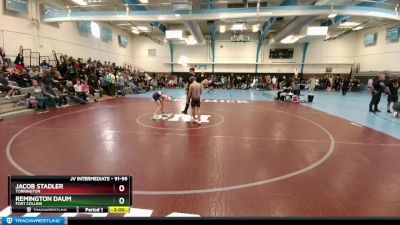 91-96 lbs Round 3 - Remington Daum, Fort Collins vs Jacob Stadler, Torrington