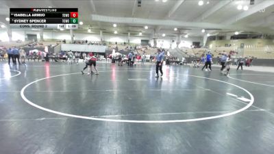 100 lbs Cons. Round 3 - Sydney Spencer, Slingshot Wrestling Club vs Isabella Armijo, Maryville Wrestling