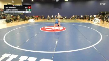 138 lbs Cons. Semi - Mia Marando, Rockbridge County vs Abigail DeBerry, Stafford Senior High