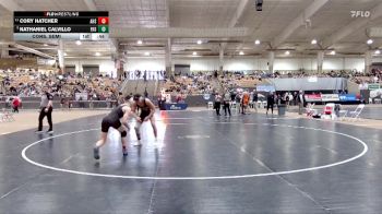 A 150 lbs Cons. Semi - Nathaniel Calvillo, Fairview High School vs Cory Hatcher, Alcoa High School