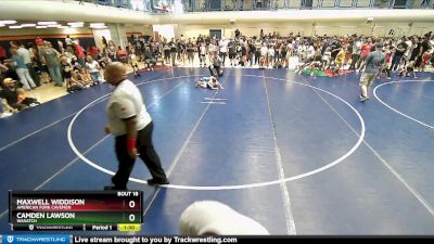 64-69 lbs Round 3 - Camden Lawson, Wasatch vs Maxwell Widdison, American Fork Cavemen