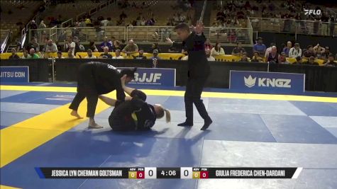 Giulia Frederica Chen-Dardani vs Jessica Lyn Cherman Goltsman 2025 Pan Jiu Jitsu IBJJF Championship