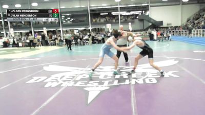 5 - 157 lbs Cons. Round 1 - Holden Fernstrom, Lightridge High School vs Dylan Henderson, First Colonial