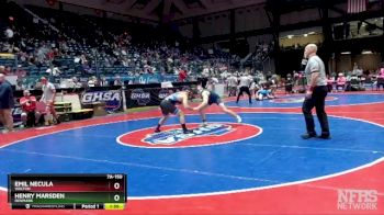 7A-150 lbs Quarterfinal - Henry Marsden, Denmark vs Emil Necula, Walton