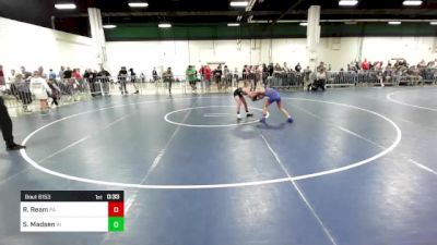 75 lbs Consi Of 16 #1 - Ryder Ream, PA vs Sam Madsen, IN