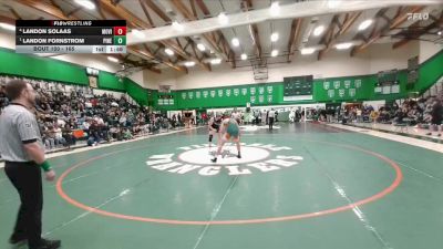 165 lbs Semifinal - Landon Fornstrom, Pinedale vs Landon Solaas, Mountain View