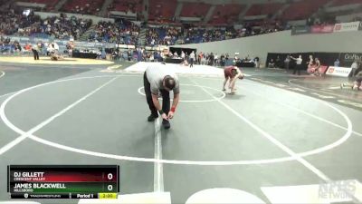 5A-138 lbs Quarterfinal - DJ Gillett, Crescent Valley vs James Blackwell, Hillsboro