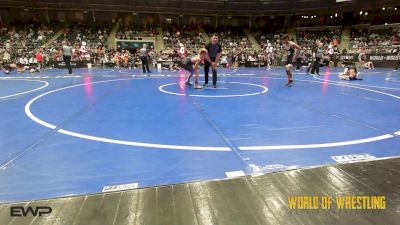 100 lbs Consi Of 8 #1 - Royce Hernandez, Sanderson Wrestling Academy vs Gage Richardson, Roundtree Wrestling Academy