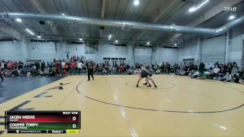 120 lbs Cons. Round 3 - Cooper Torpy, Thunderridge vs Jacen Weese, Valley