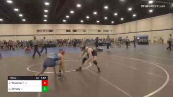 132 lbs Consolation - Jacob Woodburn, NC vs Josh Gervey, NJ