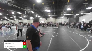 94 lbs Rr Rnd 3 - Faith Meador, Bloomfield Wildcats vs Taylor Jacquez, Grant County Elite