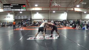 165 lbs Champ. Round 2 - Gavin Davis, University Of Indianapolis vs Maxwell Kirby, Edinboro