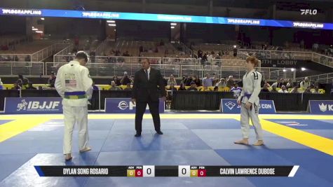 Calvin Lawrence DuBose vs Dylan Song Rosario 2025 Pan Jiu Jitsu IBJJF Championship