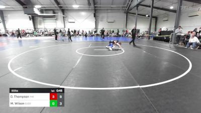 60 lbs Rr Rnd 1 - Darien Thompson, The Storm Wrestling Center vs Michael Wilson, Guerrilla Wrestling Academy