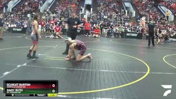 110 lbs 7th Place Match - Scarlet Burton, Roseville Eagles WC vs Daisy Ruth, Oc Thunder WC