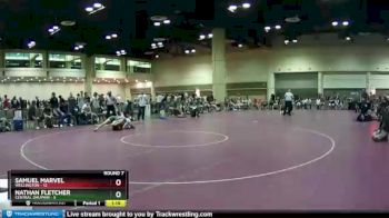 126 lbs Round 7 (10 Team) - Nathan Fletcher, Central Dauphin vs Samuel Marvel, Wellington