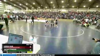 105 lbs Cons. Round 4 - Tatum Stanger, Layton vs Jaskin Hair, American Leadership Academy