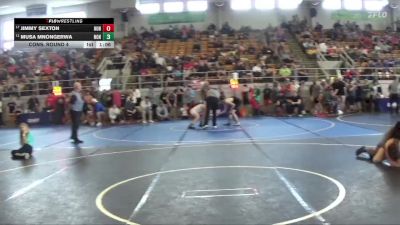 134 lbs Cons. Round 4 - Jimmy Sexton, Huntington vs Musa Mnongerwa, None