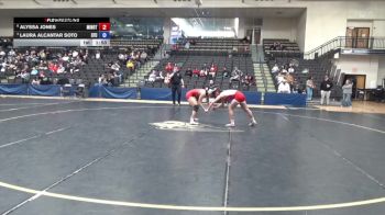 124 lbs Quarterfinal - Laura Alcantar Soto, Simon Fraser University vs Alyssa Jones, Minot State