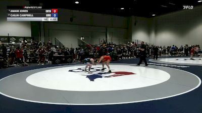 55 lbs Cons. Round 5 - Amani Jones, Cardinal WC/ Titan Mercury Wrestling Club (TMWC) vs Cailin Campbell, Grand View Wrestling Club