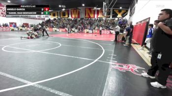 138 lbs Champ. Round 2 - Angelo Garcia, Santa Fe vs Daniel Diaz-Bentancor, Santa Monica