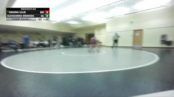 125lbs Champ. Round 4 - Amanda Lillie, White River (Girls) vs Alexsandra Mendoza, Zillah (Girls)