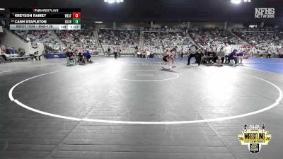 B4A-138 lbs Champ. Round 1 - Kreyson Ramey, Weatherford vs Cash Stapleton, Cushing