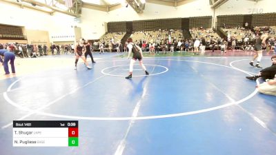 122-H lbs Consi Of 16 #1 - Talon Shugar, Lenape vs Nicholas Pugliese, Savage Wrestling