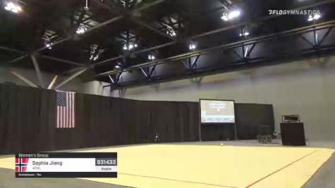 Sophia Jiang - Women's Group, ATHL - 2021 USA Gymnastics Championships