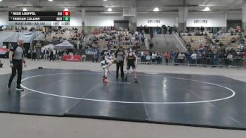 AA 138 lbs 1st Place Match - Tristan Collier, Green Hill High School vs Reed Loeffel, Brentwood High School