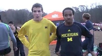 Duriel Hardy (1st), Nathan Peters (3rd), Michigan-Ann Arbor