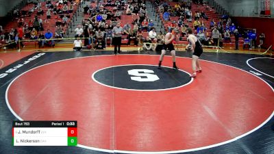 189 lbs 3rd Place Match - Jake Mundorff, Ligonier Valley Hs vs Landon Nickerson, Corry Area Hs