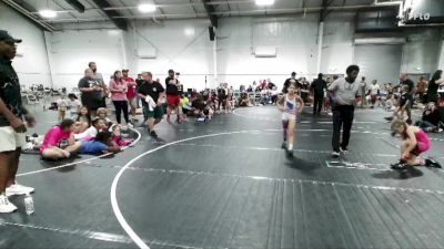 64 lbs Placement (4 Team) - Kinsley Jones, Storm Wrestling Center vs Dixie Beasley, R&R Ladies Purple