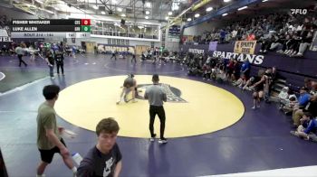 144 lbs Cons. Round 2 - Luke Allen, Great Falls High/MSDB, MT vs Fisher Whitaker, Columbia Falls