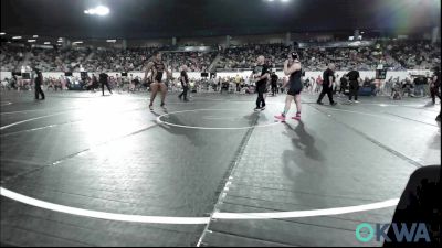 200 lbs Quarterfinal - Kaylie Sommers, Broken Arrow Wrestling Club vs Mallory Houston, Greenwood Wrestling Academy