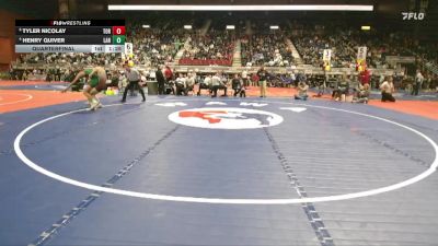 3A-120 lbs Quarterfinal - Tyler Nicolay, Torrington vs Henry Quiver, Lander Valley