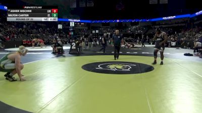 285 lbs Round Of 32 - Milton Carter, St. John Bosco (SS) vs Asher Nischke, Livermore (NC)