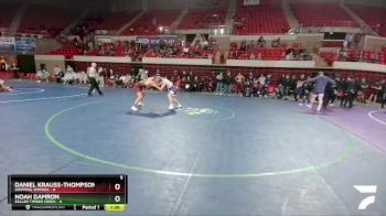 190 lbs Round 1 (16 Team) - Daniel Krauss-Thompson, Dripping Springs vs Noah Damron, Keller Timber Creek