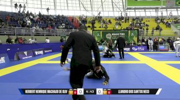 Leandro Dos Santos Neco vs Herbert Henrique Machado De Oliv 2025 Brasileiro Jiu-Jitsu IBJJF