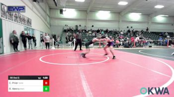 80 lbs Rr Rnd 5 - Creede Prier, Vian Wrestling Club vs Rylan Henry, Brushy Wrestling Club