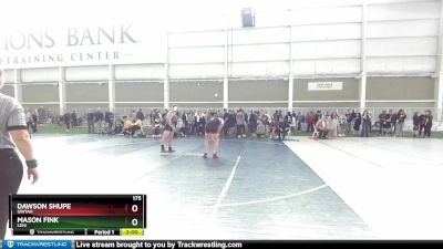 175 lbs Cons. Round 6 - Mason Fink, Lehi vs Dawson Shupe, Uintah