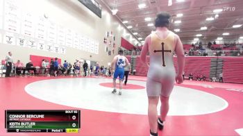 215 lbs Quarterfinal - Connor Bercume, Detroit Catholic vs Keith Butler, ArchBishop Alter