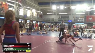 80 lbs Placement Matches (16 Team) - James Strain, Higher Calling vs Colin Logue, The Untouchables 2