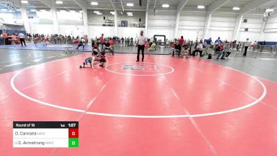 77 lbs Round Of 16 - Dominic Cannata, Haverhill vs Chace Armstrong, Mayo Quanchi WC