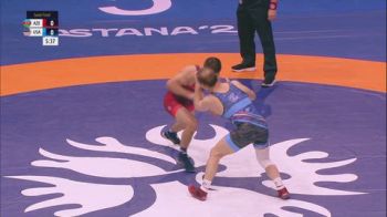 57 kg 1/2 Final - Islam Bazarganov, Azerbaijan vs Spencer Richard Lee, United States