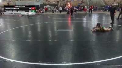 60 lbs Cons. Round 3 - Rekker Griffin, Commanders WC vs Mason-Noah Maielua, Commanders WC